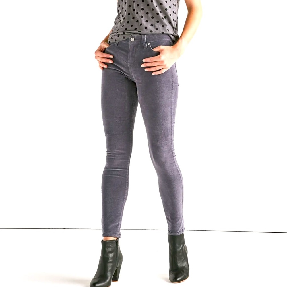 Lucky Brand Ava Mid Rise Skinny Corduroy Pant Size 4/27